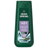 Irish Spring 5 in 1 Shampoo Conditioner Body Face 24h Deodorizer 591ml – Refresh & Hydrate